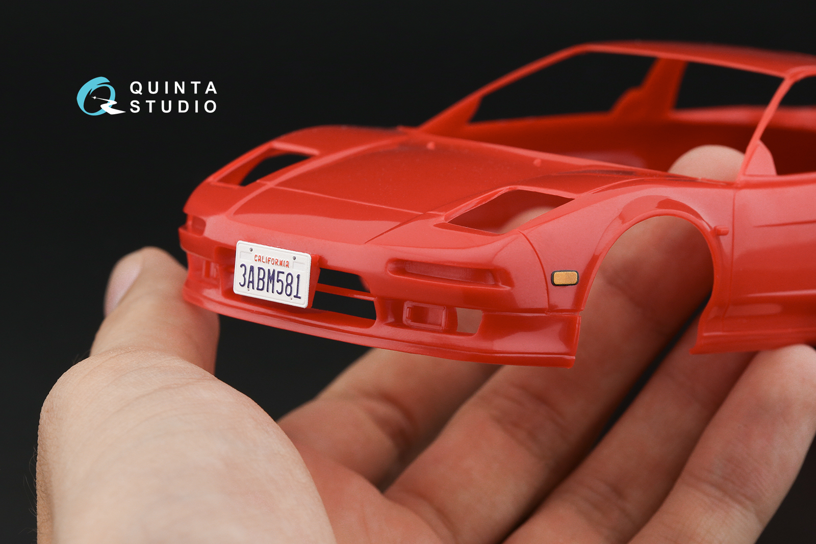 Acura-Honda NSX NA1 Export version 3D-Printed & coloured Interior on decal paper (Tamiya)