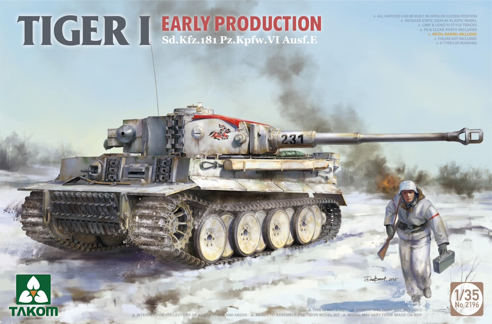 TIGER I Early Prod. -  Pz.Kpfw.VI Ausf. E