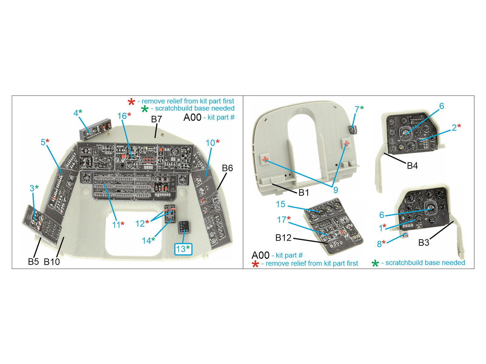 Mi-17 3D-Printed & coloured Interior on decal paper (Trumpeter) (Small version)