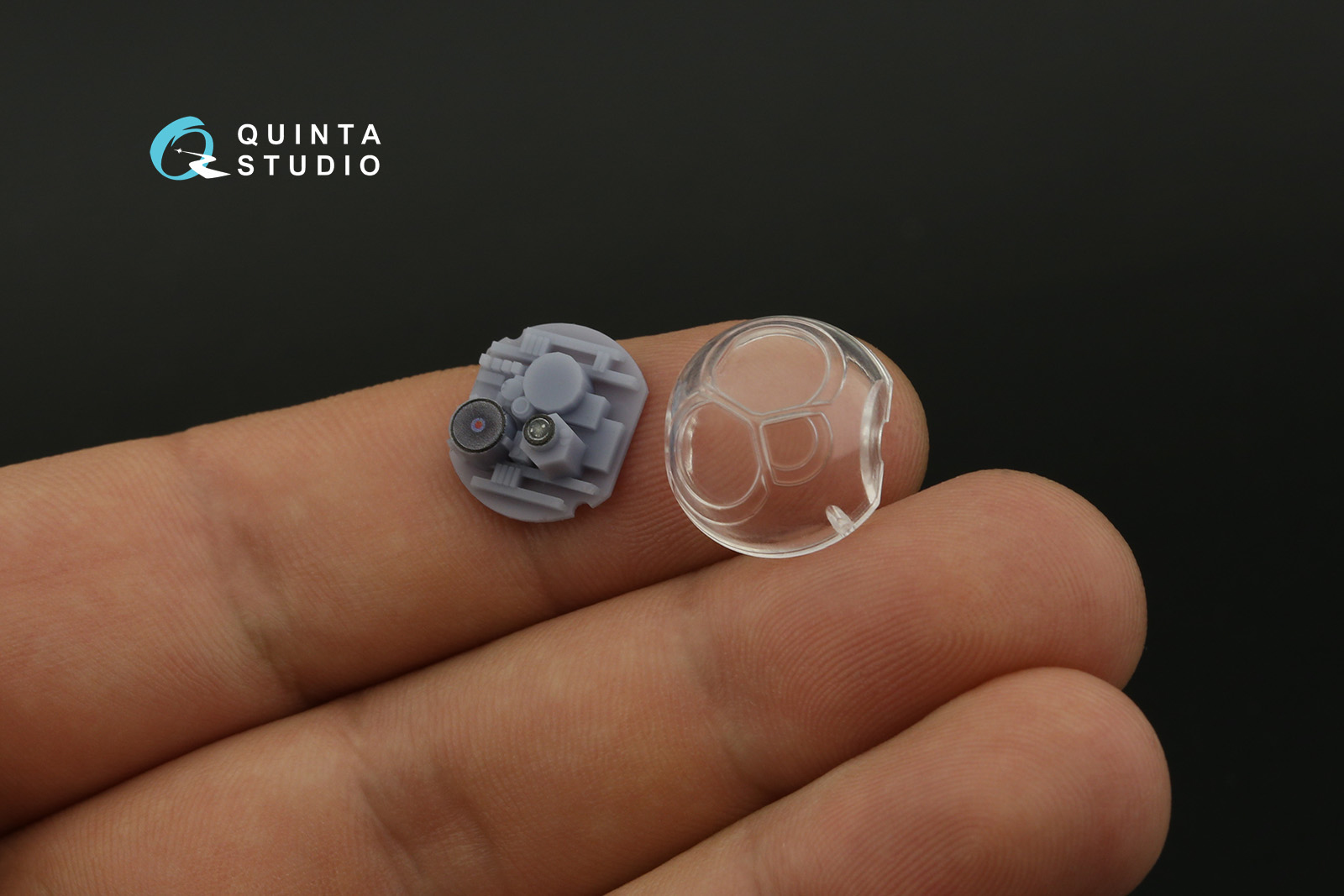 AH-1Z 3D-Printed & coloured Interior on decal paper (Academy) (with 3D-printed resin parts)