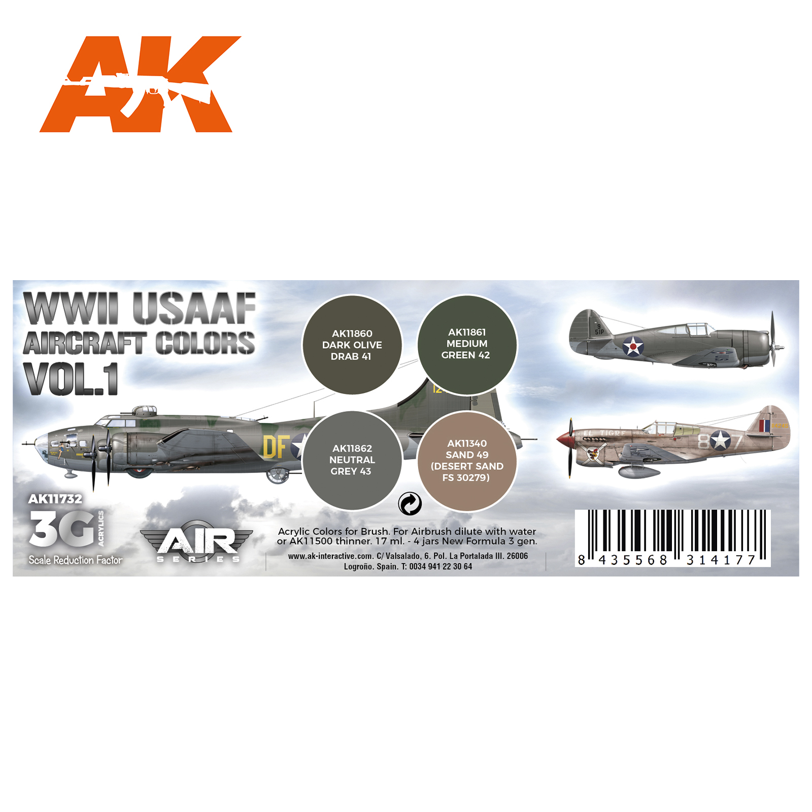 WWII USAAF Aircraft Colors Vol.1 WWII USAAF Aircraft Colors Vol.1