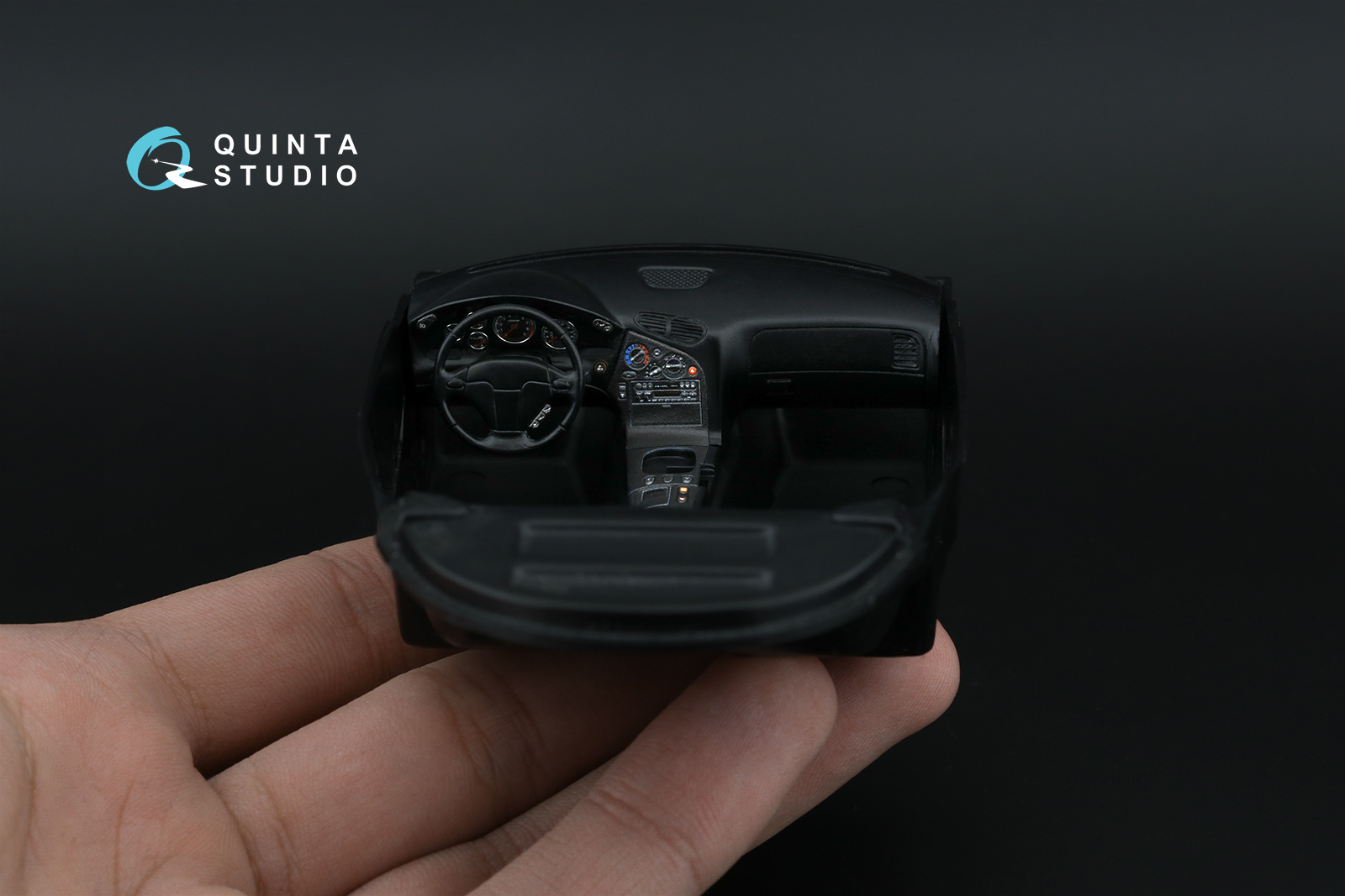 Mazda RX-7FD 3D-Printed & coloured Interior on decal paper (Tamiya) (with metal sticker parts)