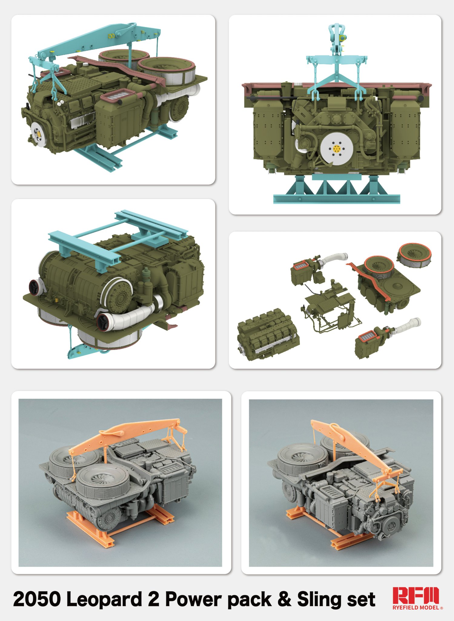 Leopard 2 Power pack & Sling set