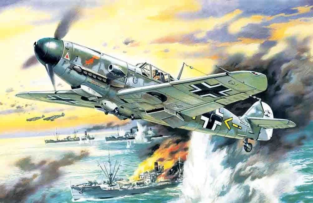 Messerschmitt Bf 109F-4/B - WWII German Fighter-Bomber