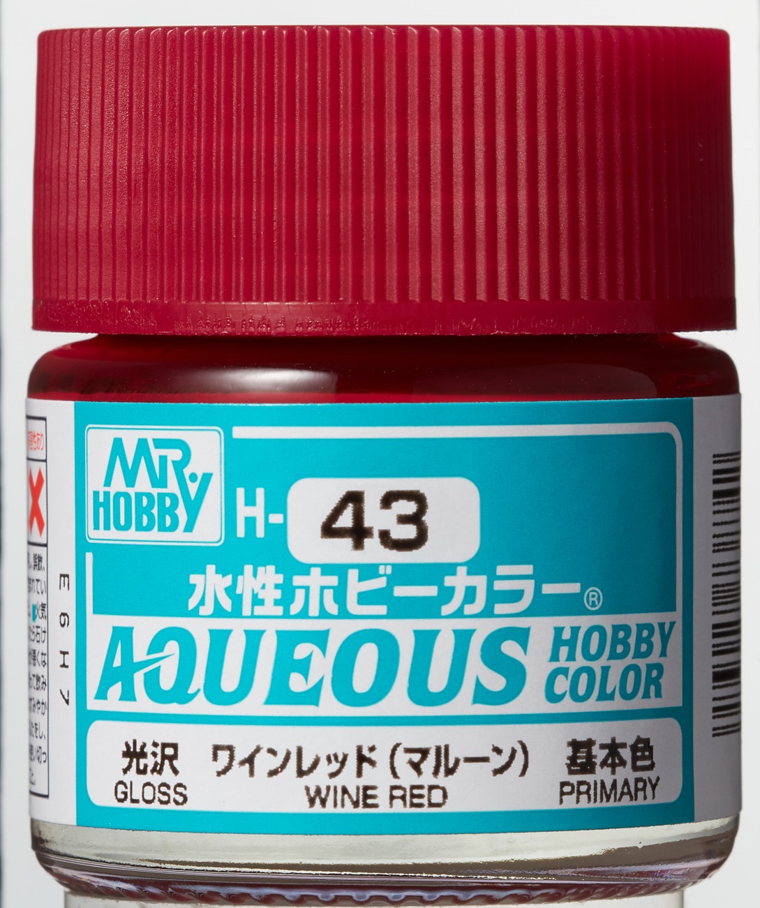 Mr. Aqueous Hobby Color - Wine Red - H43 - Weinrot
