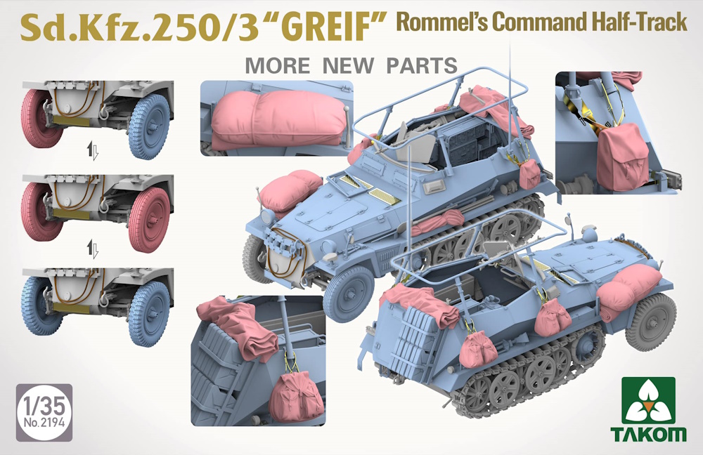 Sd.Kfz.250/3 “GREIF” - Rommel’s Command Half-Track