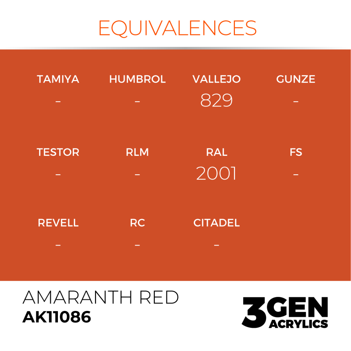 AMARANTH RED – STANDARD