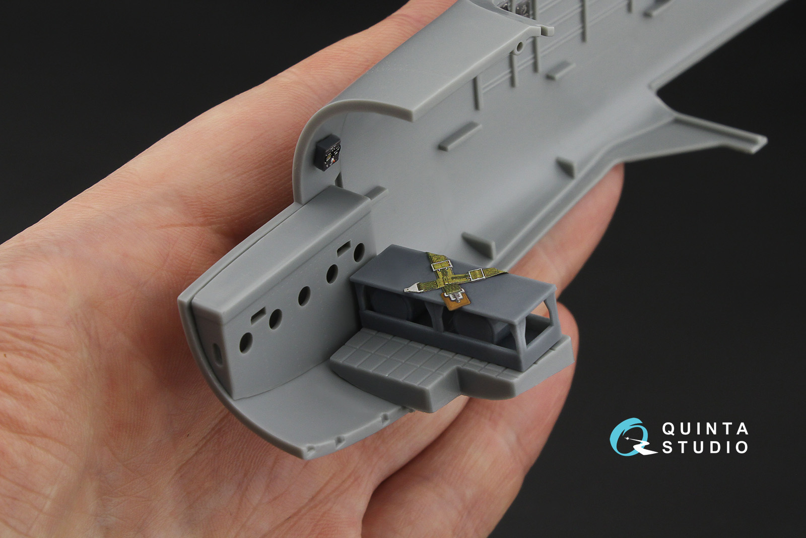 A-26C Invader 3D-Printed & coloured Interior on decal paper (Hobby Boss) (with 3D-printed resin parts)