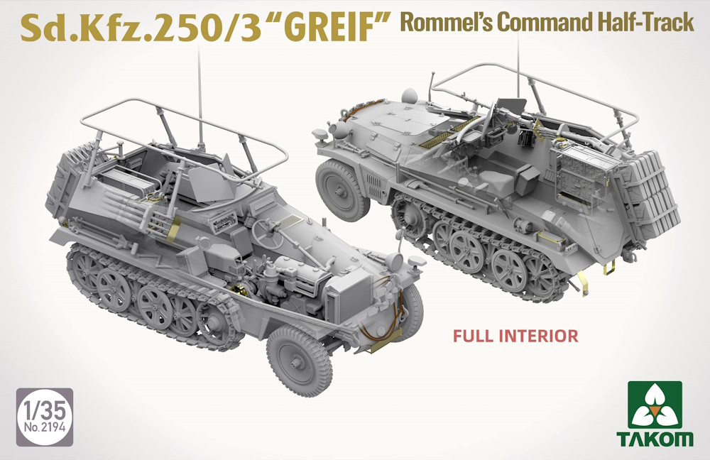 Sd.Kfz.250/3 “GREIF” - Rommel’s Command Half-Track