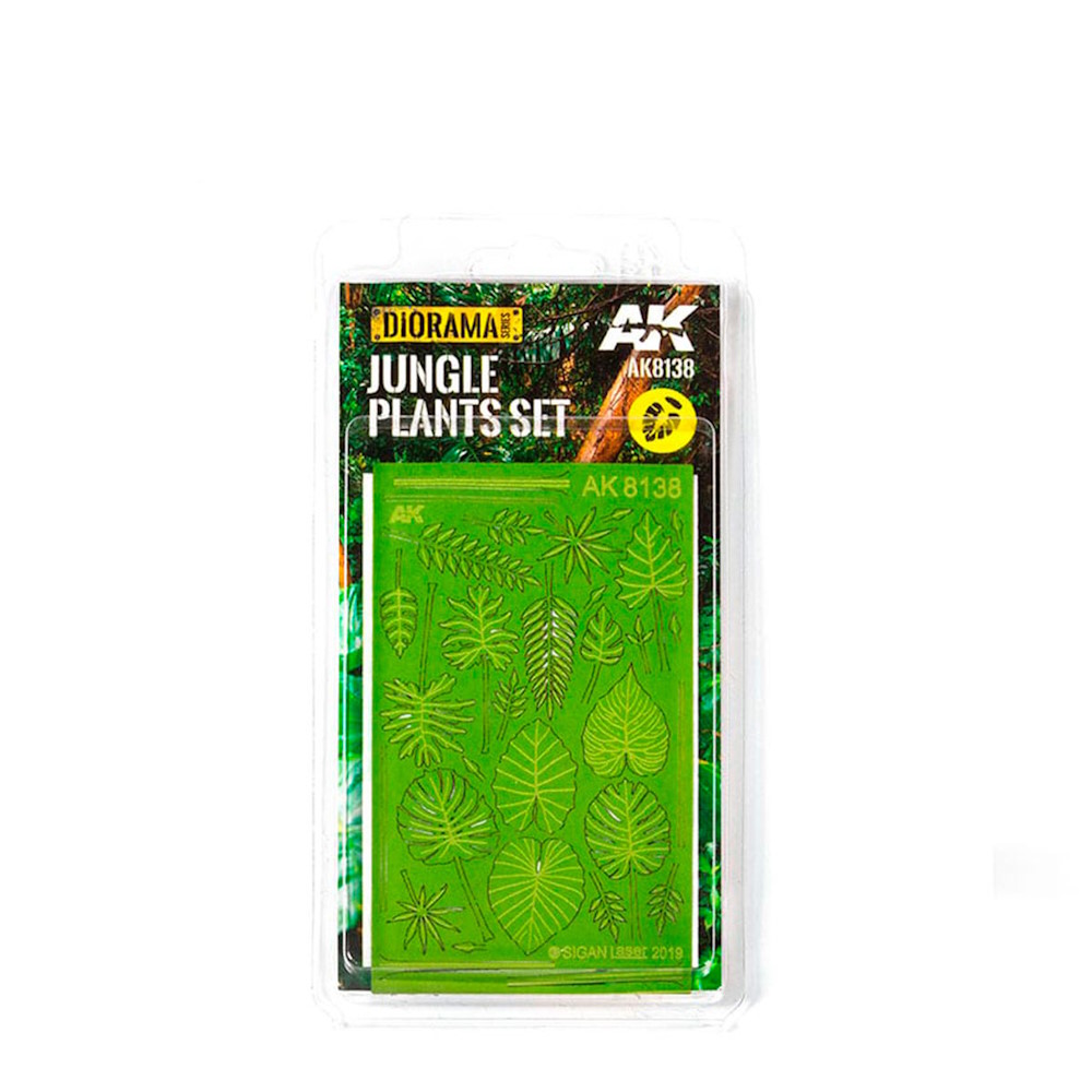 Jungelpflanzen Set 1/32 und 1/35 - Jungle Plants Set 1/32 und 1/35