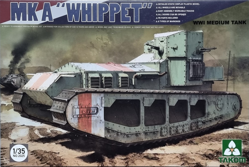 MK A "Whippet" - WWI Medium Tank