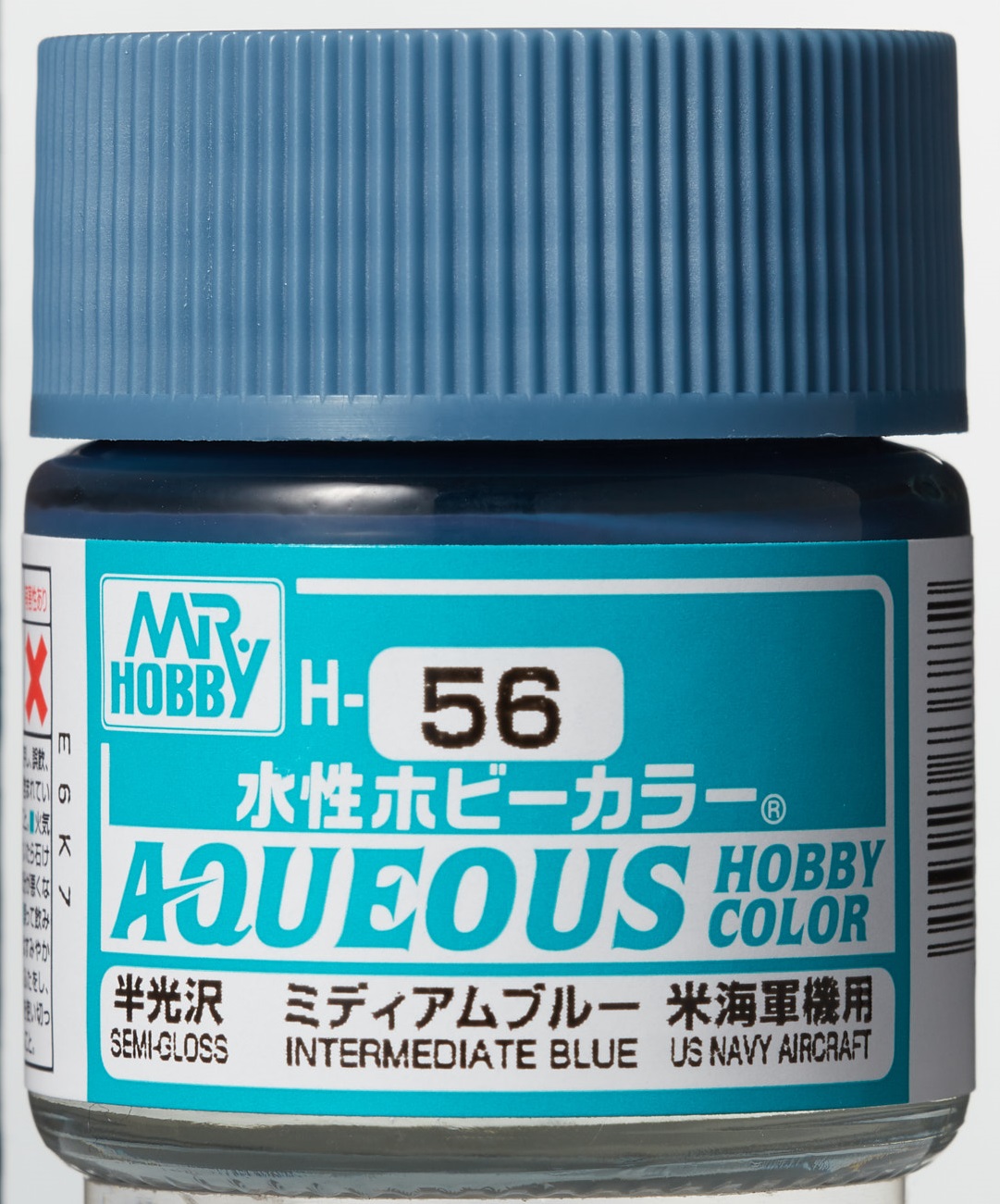 Mr. Aqueous Hobby Color - Intermediate Blue - H56 - Mittelblau