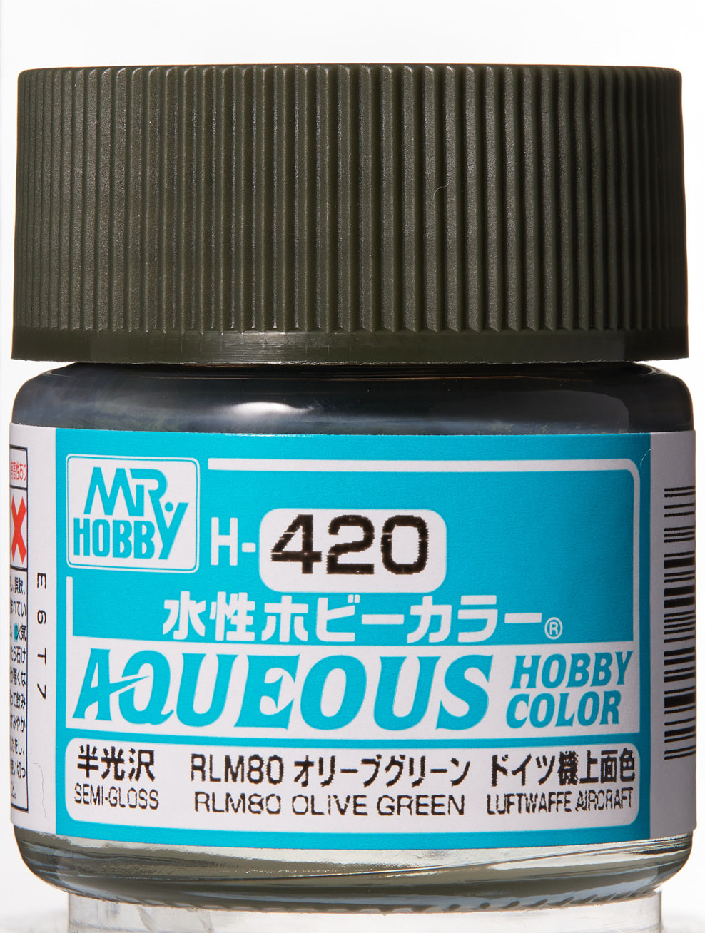 Mr. Aqueous Hobby Color - RLM80 Olive Green - H420 - RLM80 Olive Grün