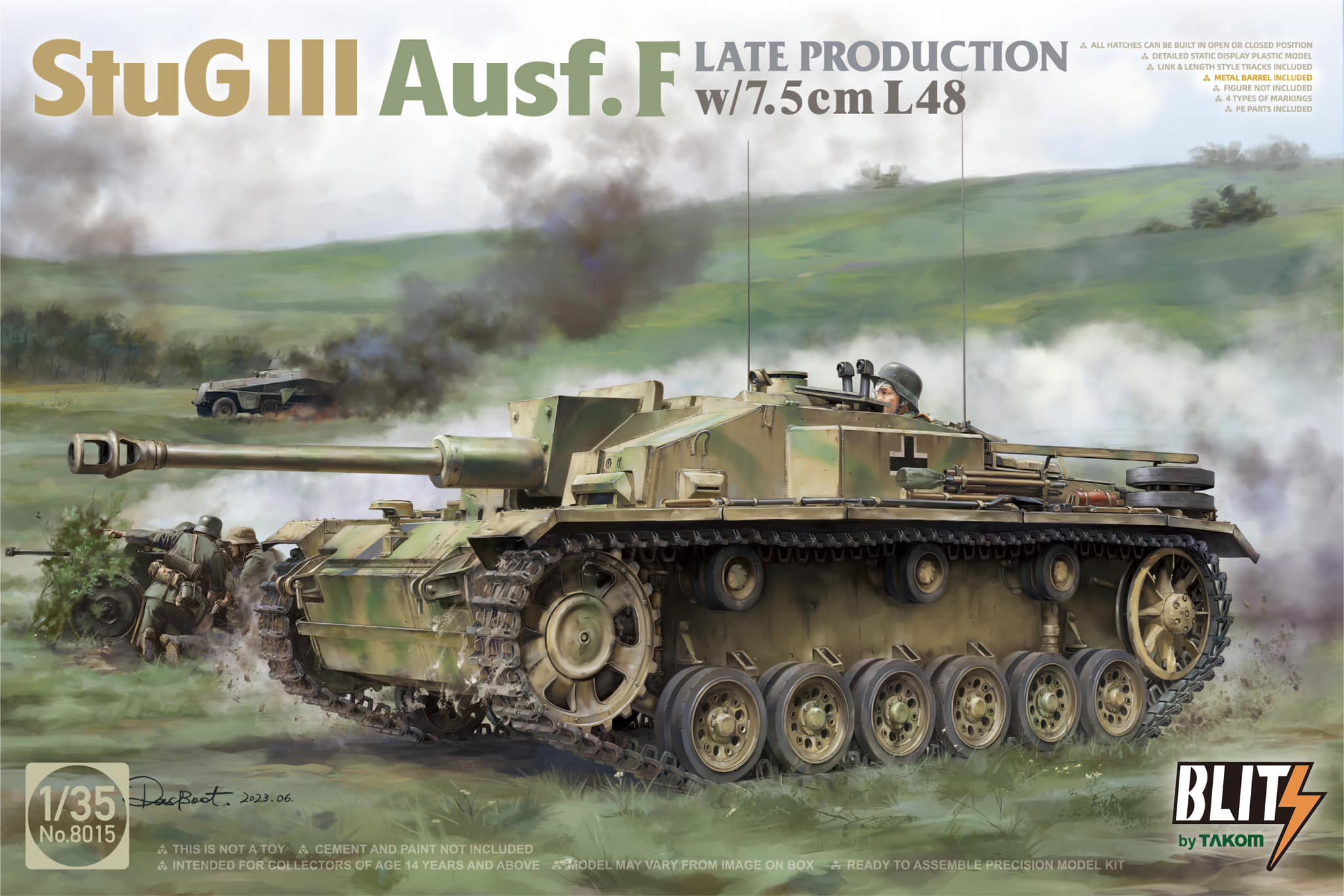 StuG III Ausf. F Late Production with 7,5 cm L48