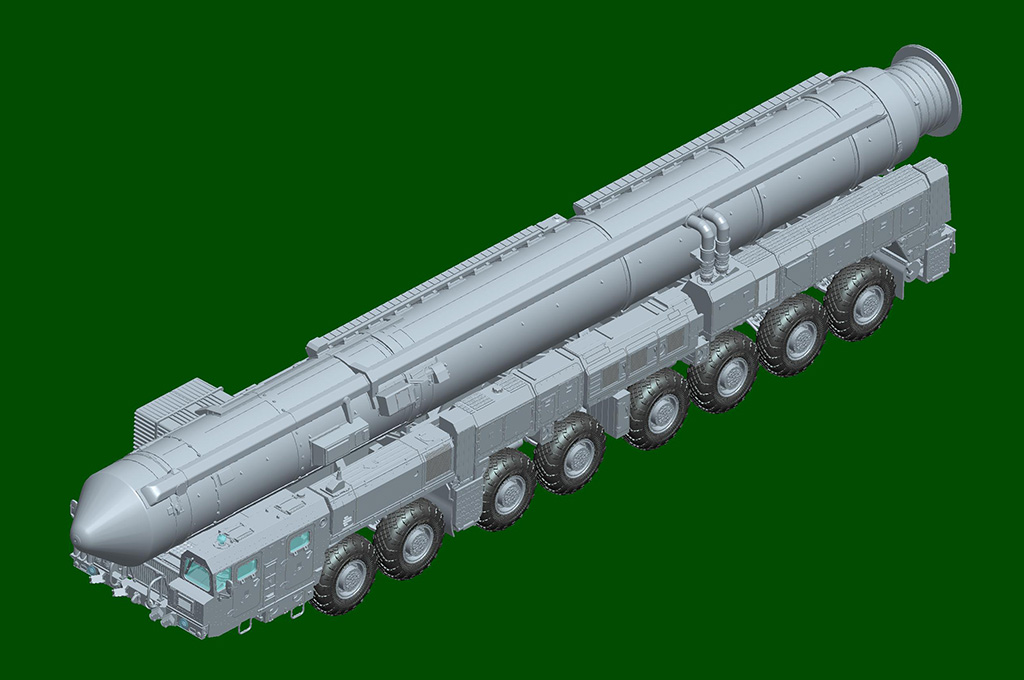 15U175 TEL of RS-12M1 Topol-M ICBM complex 15U175 TEL of RS-12M1 Topol-M ICBM complex