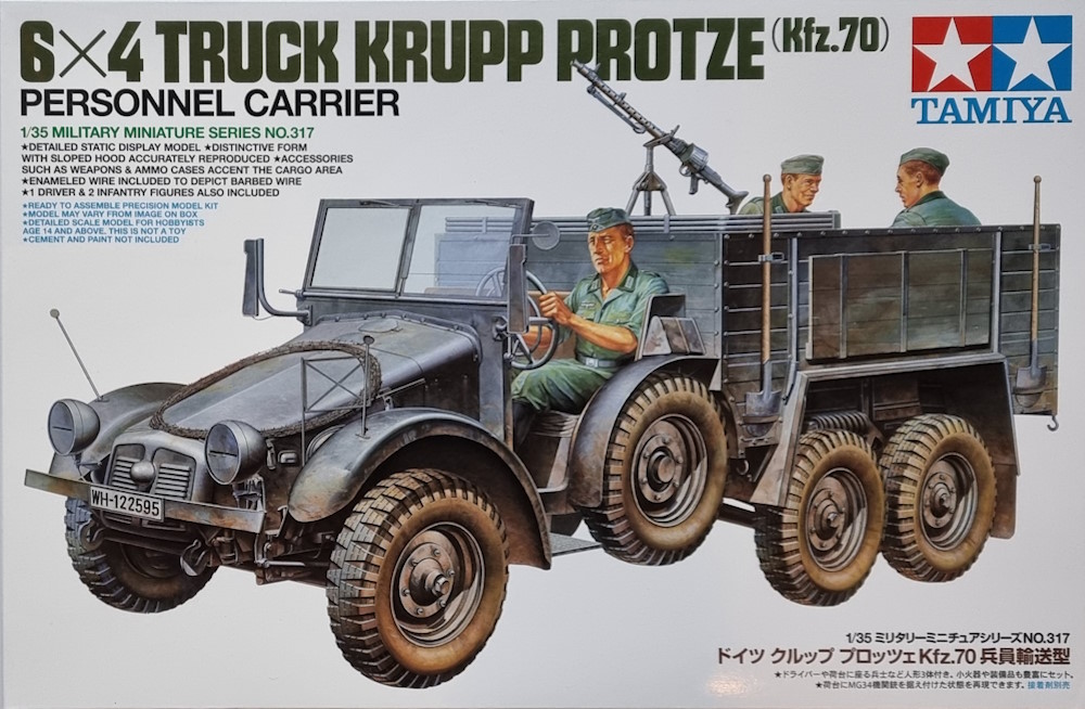 6x4 Truck Krupp Protze (Kfz.70) Personel Carrier 6x4 Truck Krupp Protze (Kfz.70) Personel Carrier