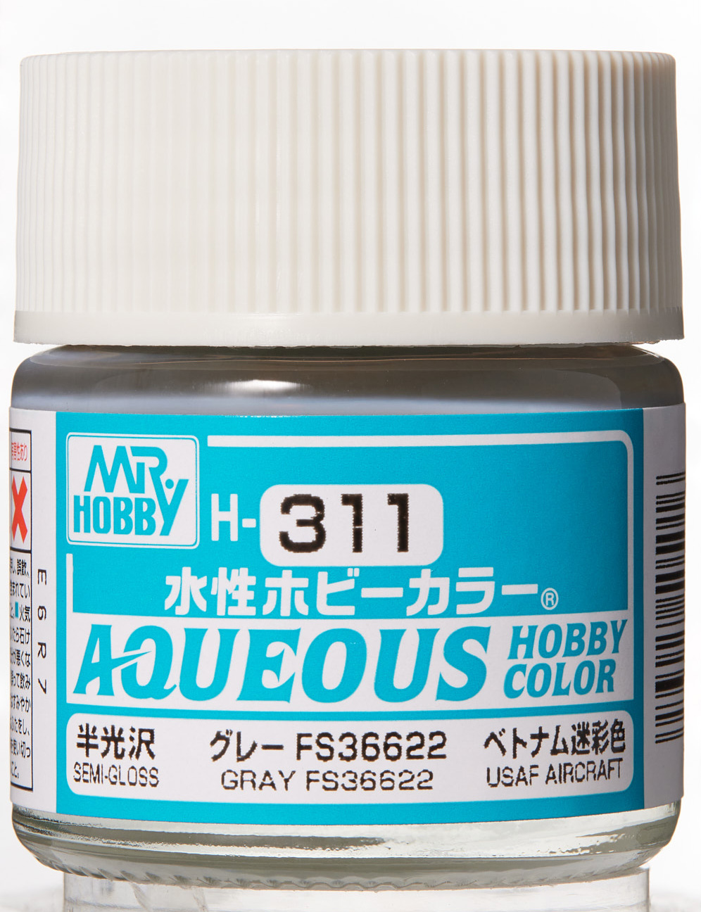 Mr. Aqueous Hobby Color - Gray FS36622 - H311 - Grau FS36622 