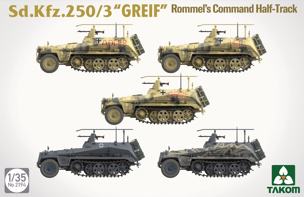 Sd.Kfz.250/3 “GREIF” - Rommel’s Command Half-Track