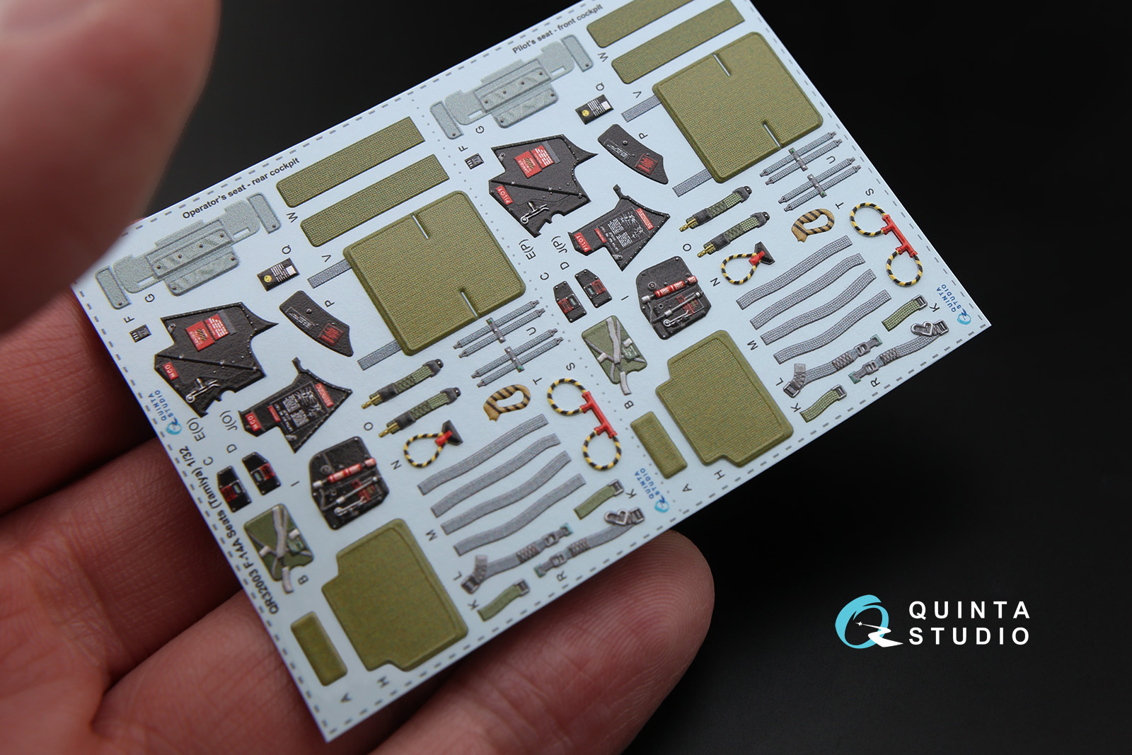 GRU-7A ejection seats for F-14A (2pcs) (for Tamiya kit)