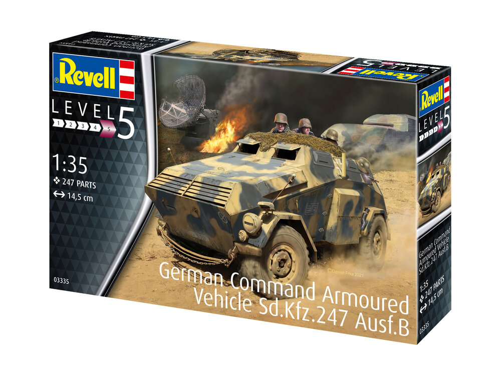 German Command Armoured Vehicle Sd.Kfz.247 Ausf.B