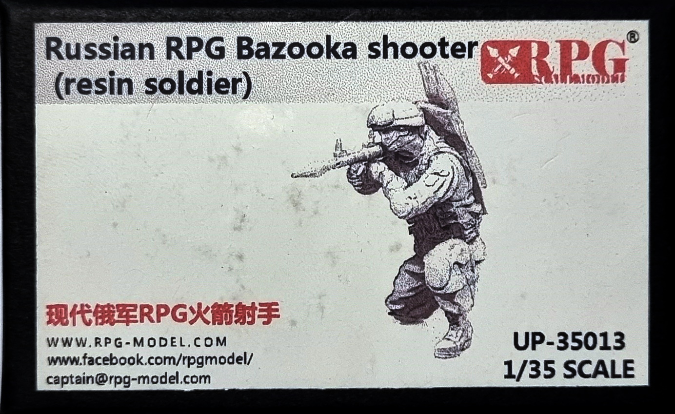 Russian RPG Bazooka shooter (Resin soldier)