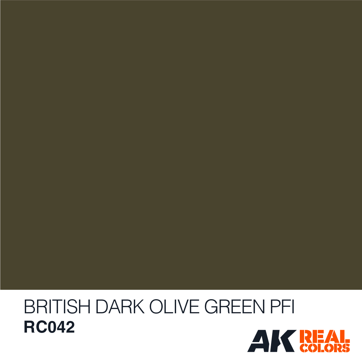 British Dark Olive Green PFI British Dark Olive Green PFI