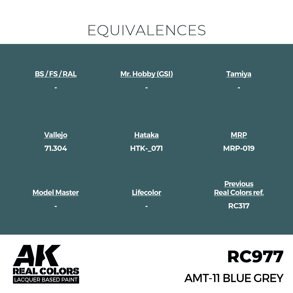 AMT-11 Blue Grey