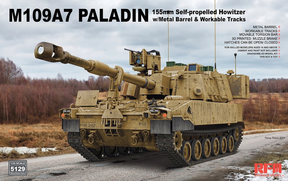 M109A7 Paladin Self-Propelled Howitzer