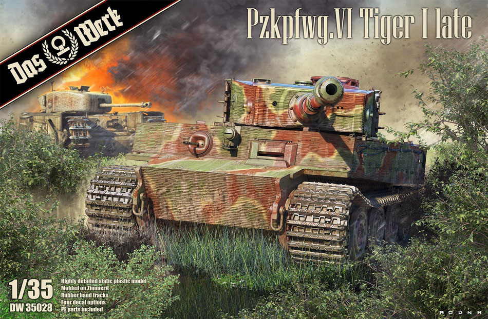 Pzkpfwg. VI Tiger I late - Panzerkampfwagen Tiger I spät