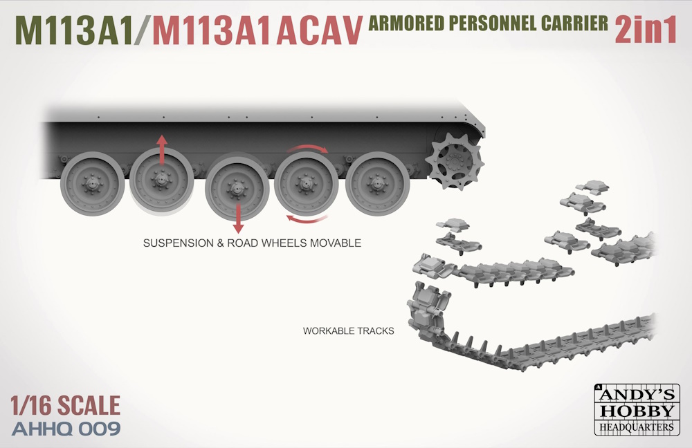 M113 A1 /M113 A1 ACAV - 2 in 1 Kit 