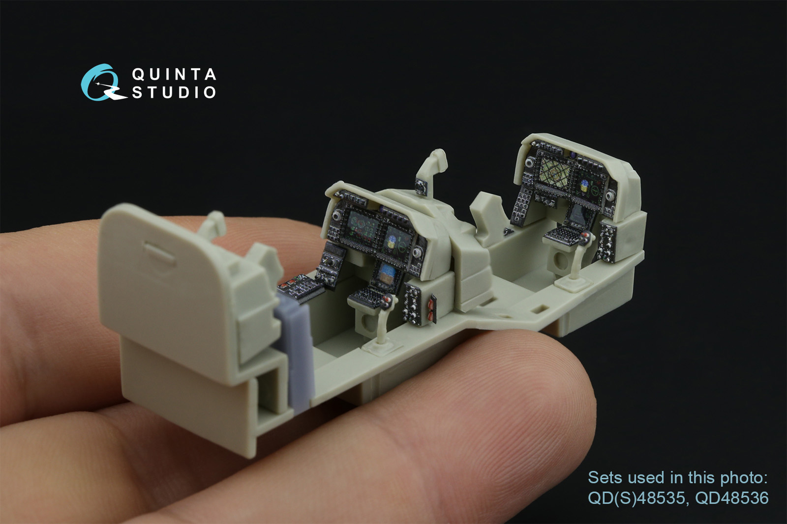AH-1Z Zulu Cobra/Viper luminous displays for QD+48535/QDS-48535 sets (KittyHawk)
