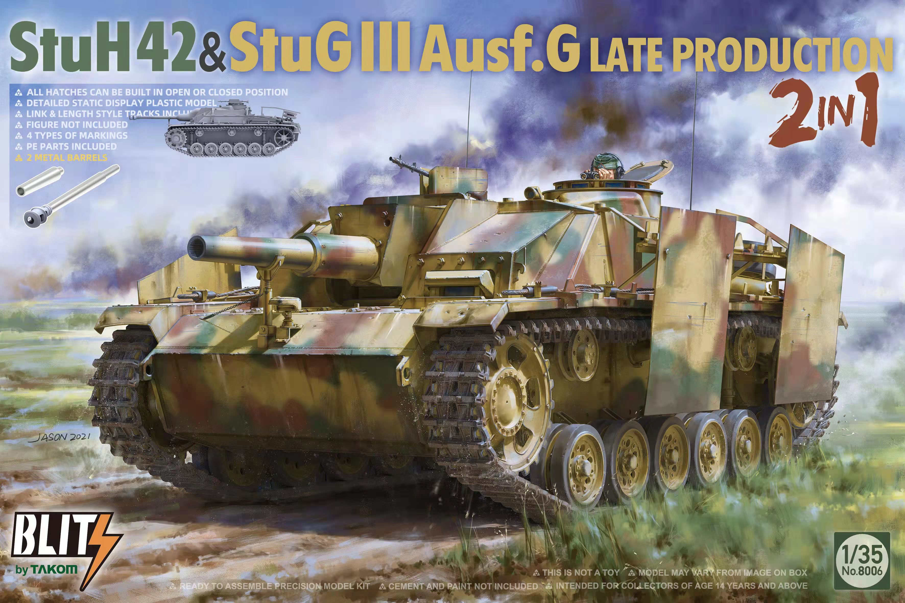 StuH 42 & StuG III Ausf. G Late Production (2 in 1)