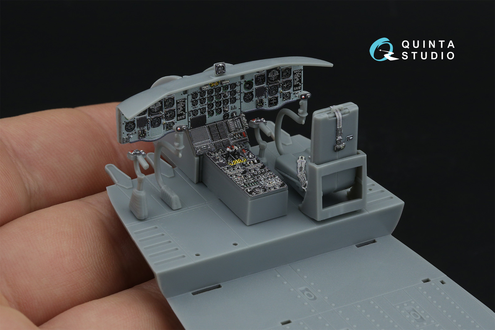 CH-47A 3D-Printed & coloured Interior on decal paper (HobbyBoss)