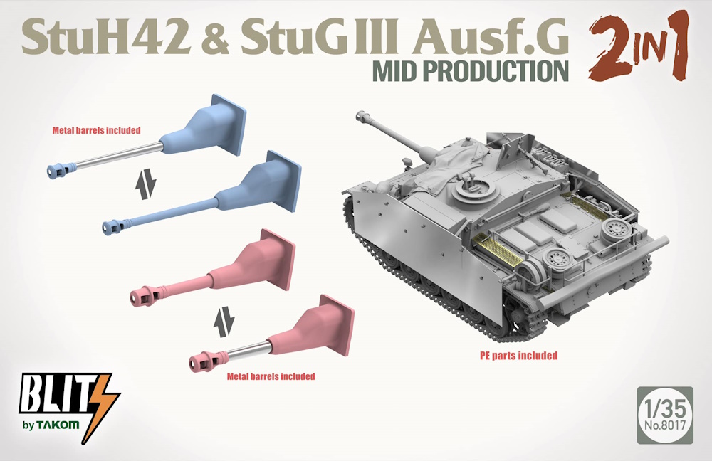 StuH 42 & StuG III Ausf.G Mid Production 2 in 1