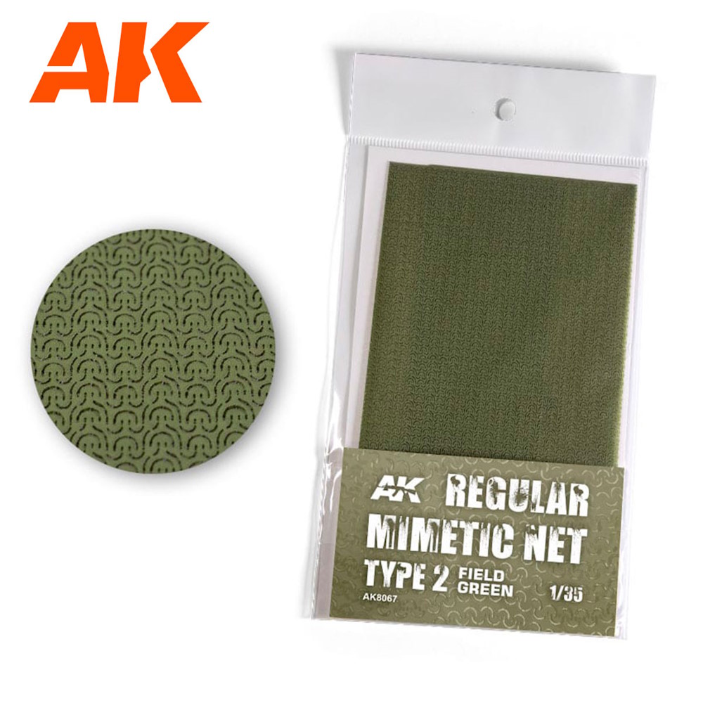 Tarnnetz Type 2 - Feldgrün - Camouflage Net Field Green Type 2