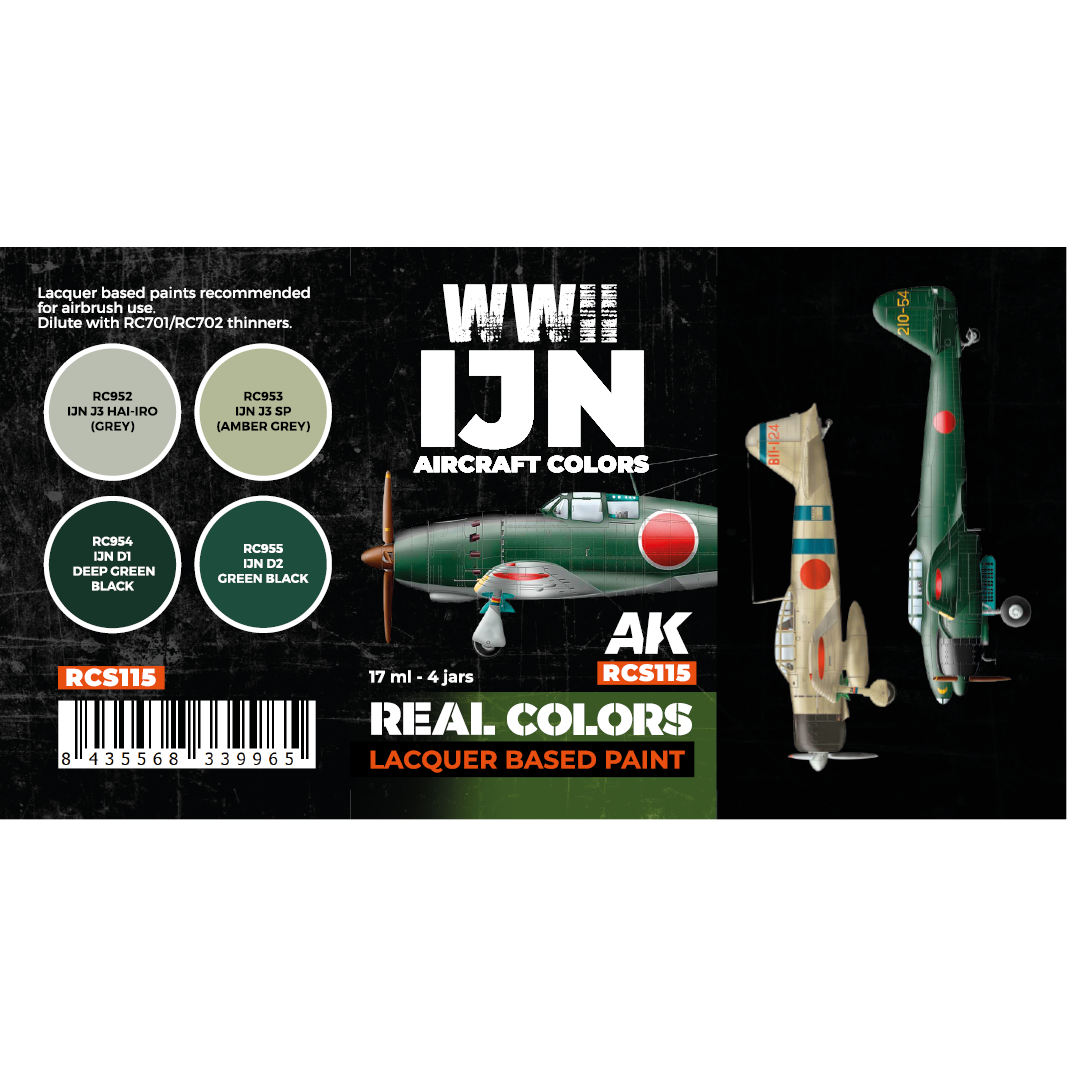 WWII IJN Aircraft Colors SET