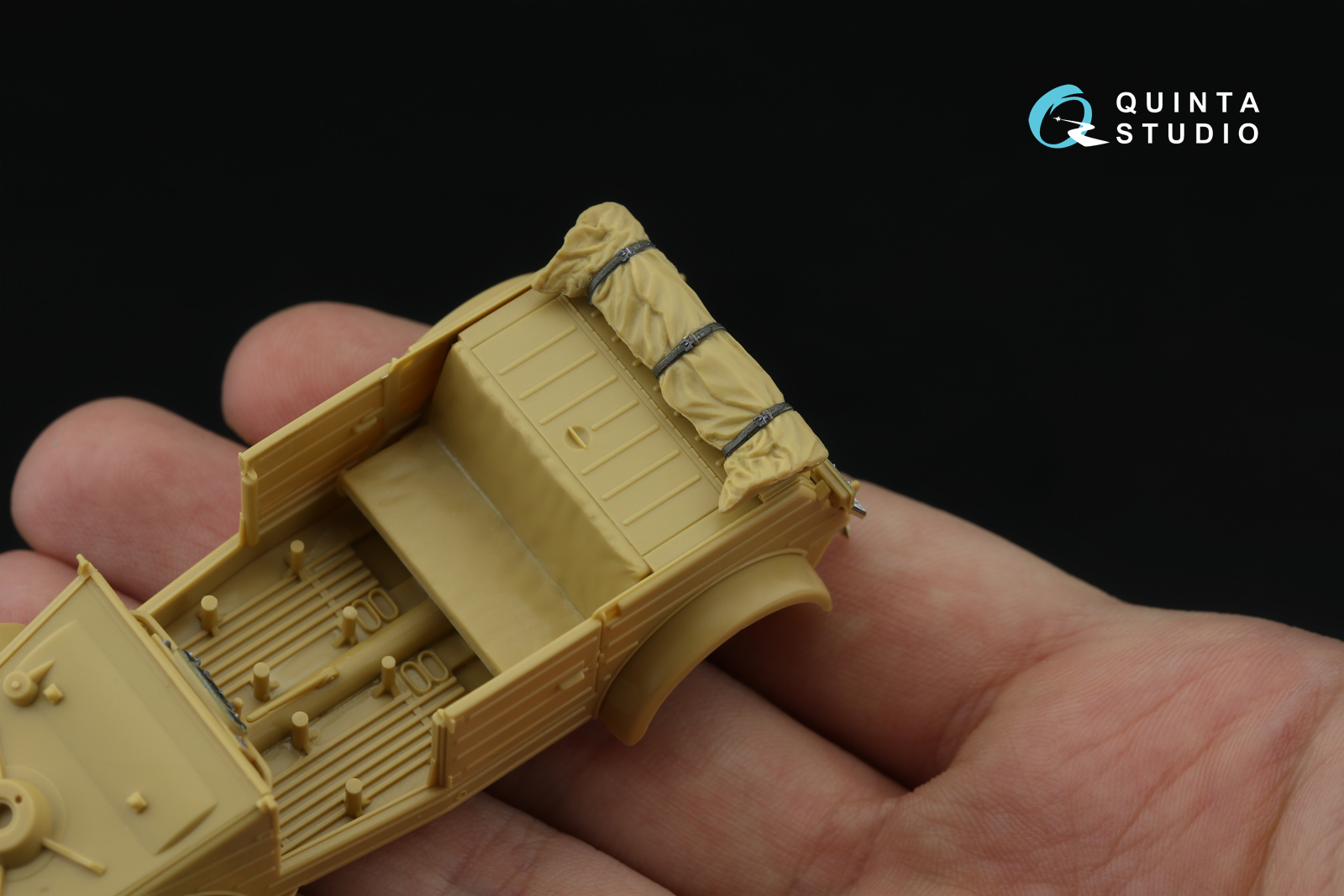 Kubelwagen Type 82 3D-Printed & coloured Interior on decal paper (Tamiya)