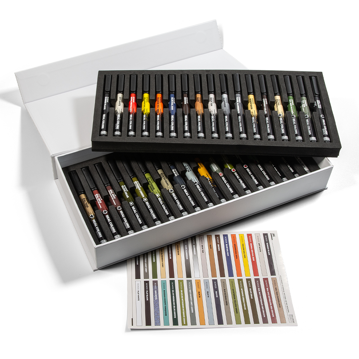  SPECIAL BOX REAL COLORS MARKERS - 34 units