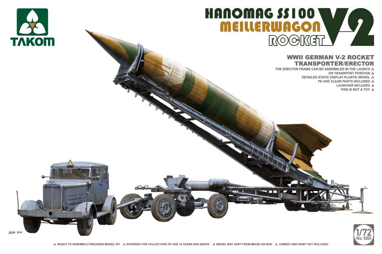 Hanomag SS100, Meillerwagen, Rocket V-2