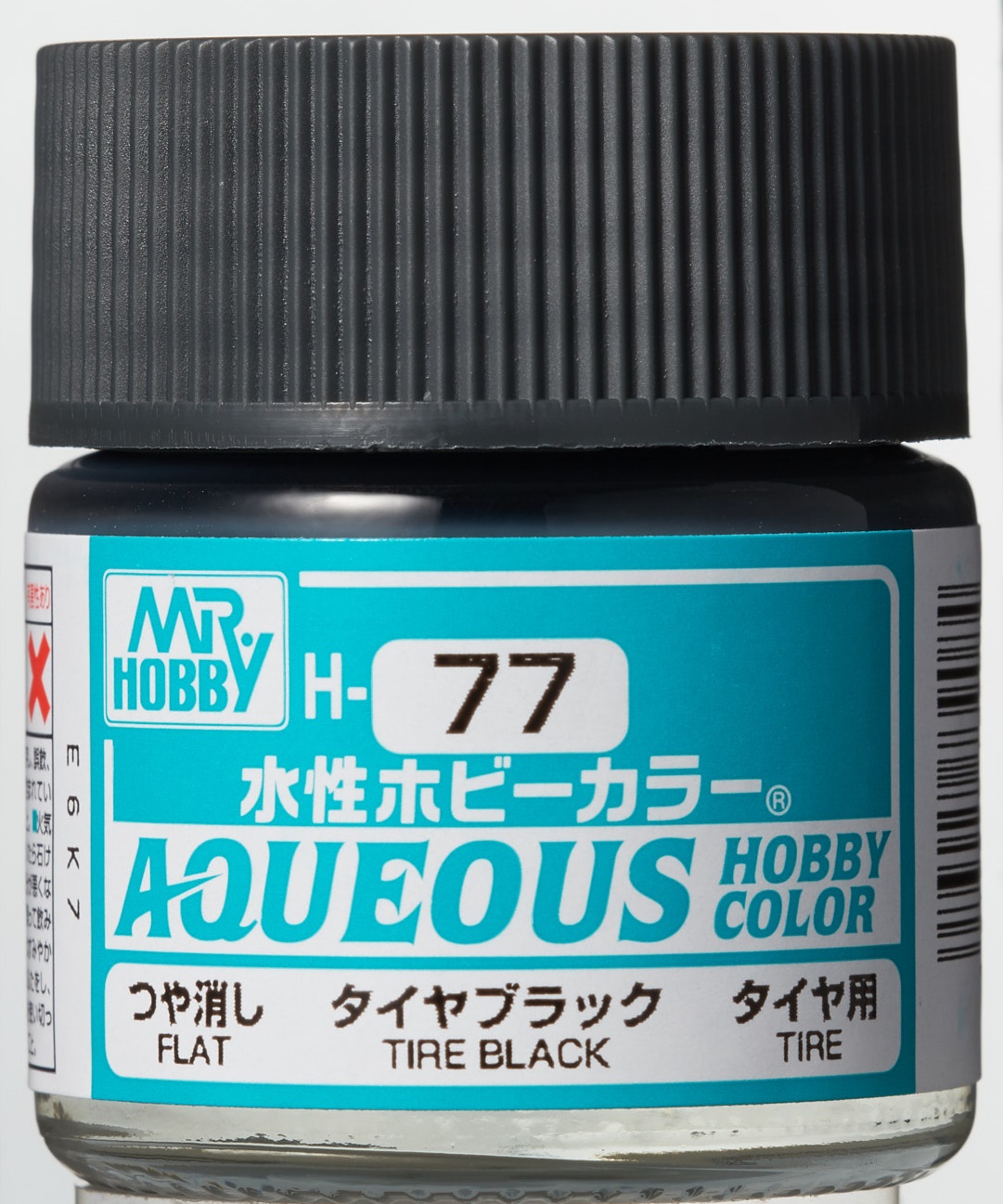 Mr. Aqueous Hobby Color - Tire Black  - H77 - Reifen Schwarz