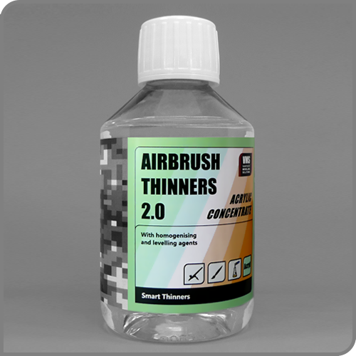 Airbrush Thinners 2.0 Acrylic 200 ml Concentrate - Airbrush Verdünner für Acrylfarben (Konzentrat) Airbrush Thinners 2.0 Acrylic 200 ml Concentrate - Airbrush Verdünner für Acrylfarben (Konzentrat)