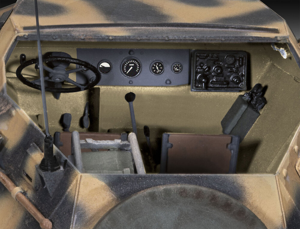 German Command Armoured Vehicle Sd.Kfz.247 Ausf.B