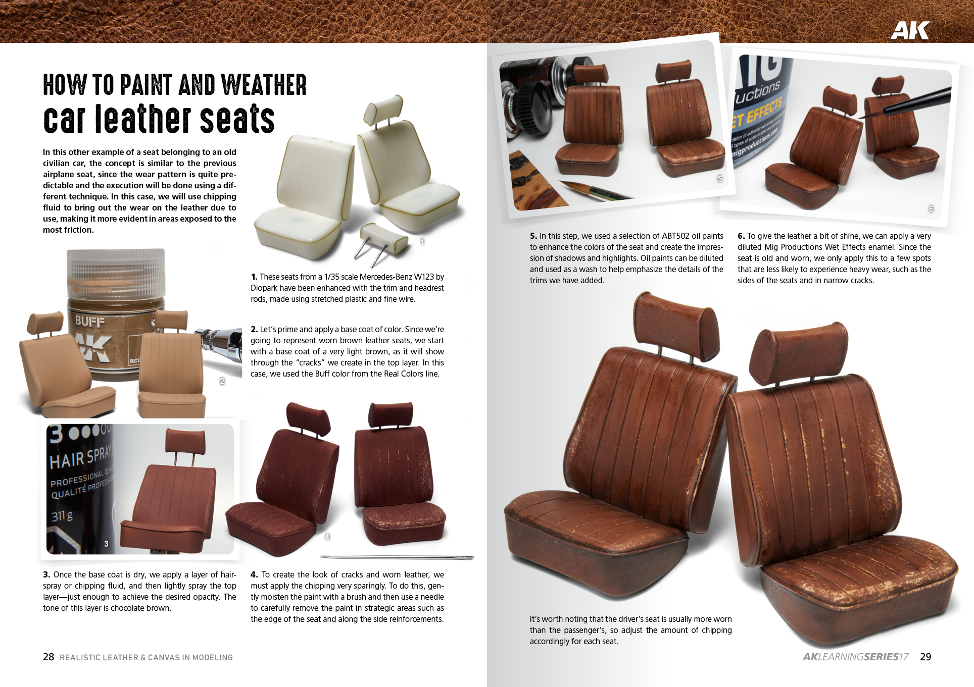 AK LEARNING 17: REALISTIC LEATHER & CANVAS