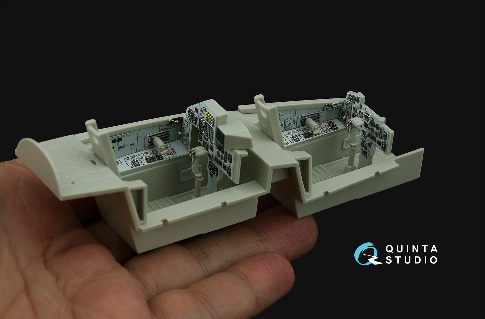 MiG-29UB 3D-Printed & coloured Interior (Trumpeter) (Small version)