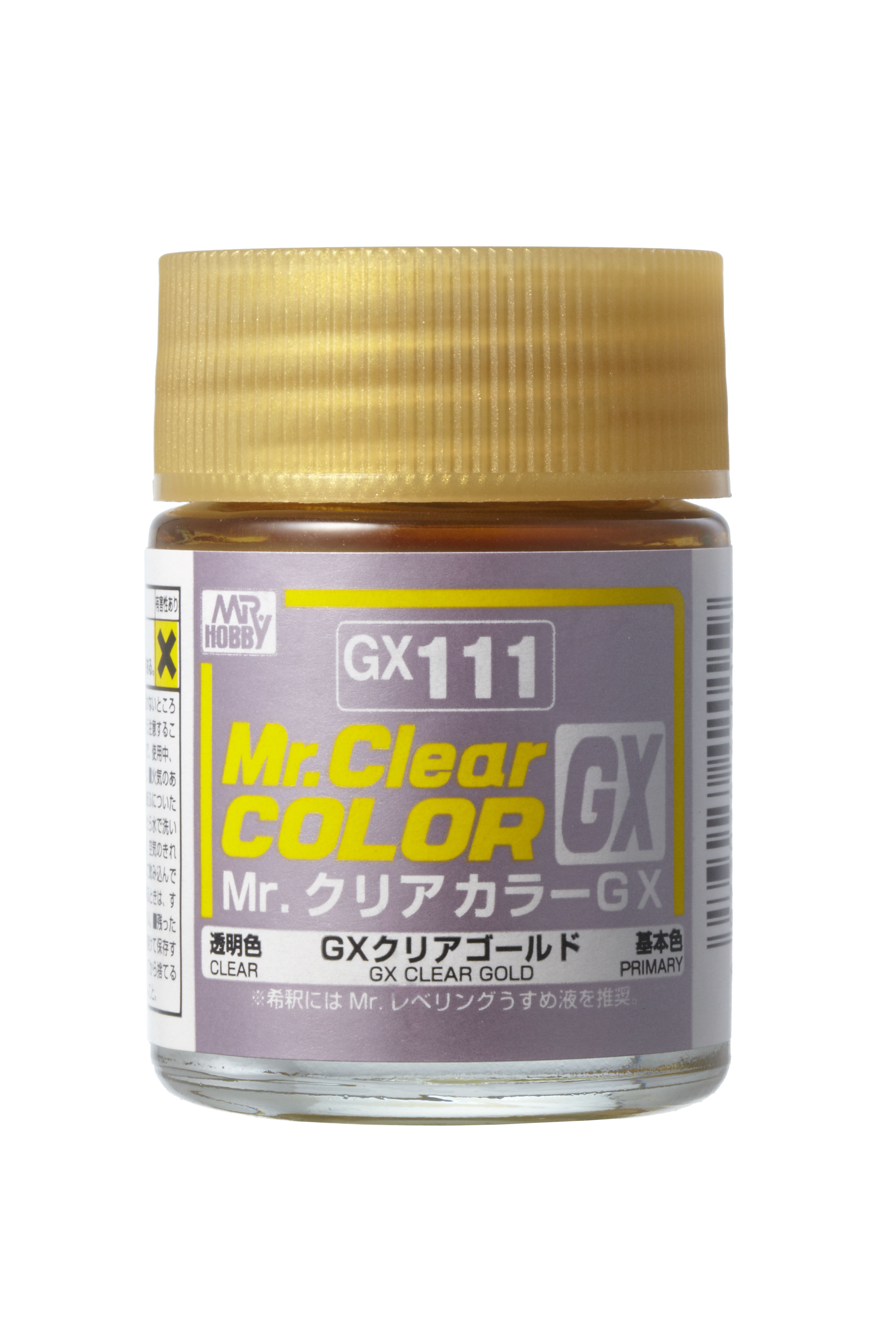 GX Clear Gold - GX111 - Gold Transparent