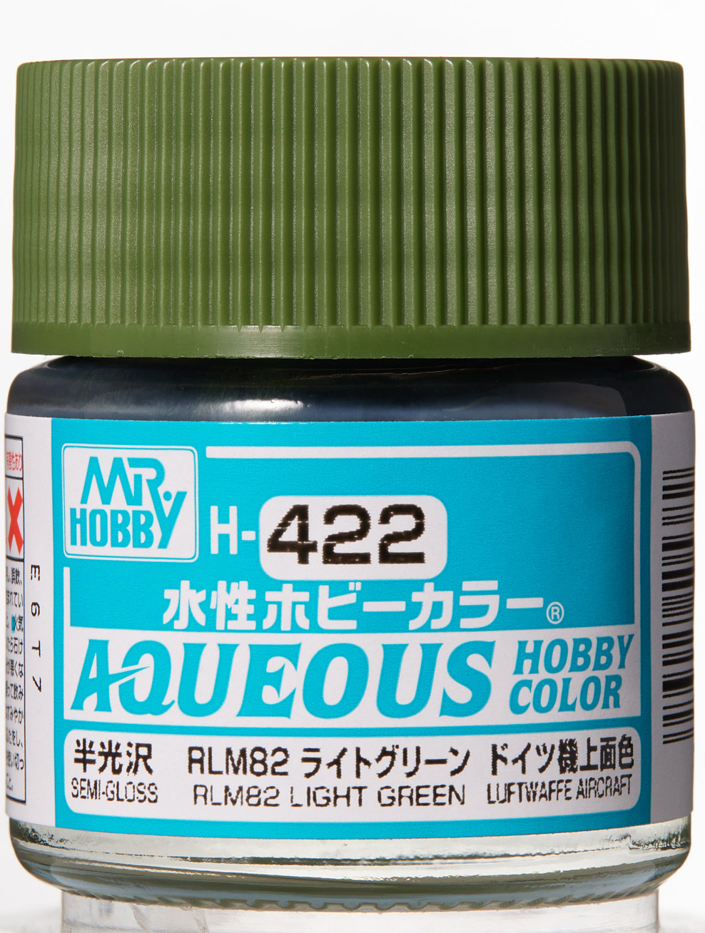 Mr. Aqueous Hobby Color - RLM82 Light Green - H422 - RLM82 Hellgrün