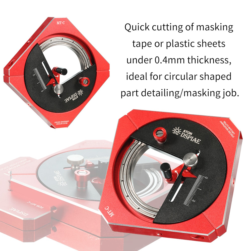 Stufenloser Kreisschneider - Stepless Circular Cutter - Advanced Kit - MT-C