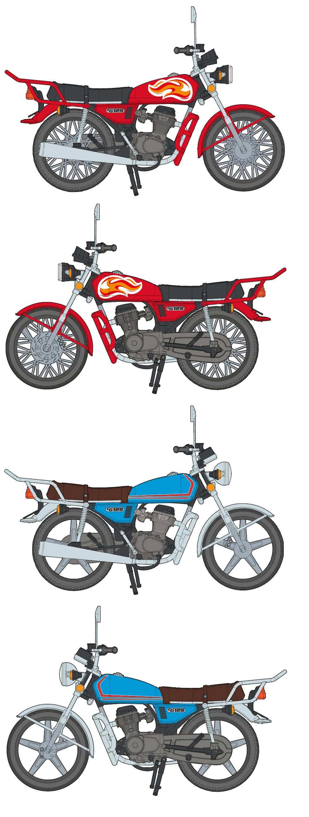 CG125 Japanese Motorcycle