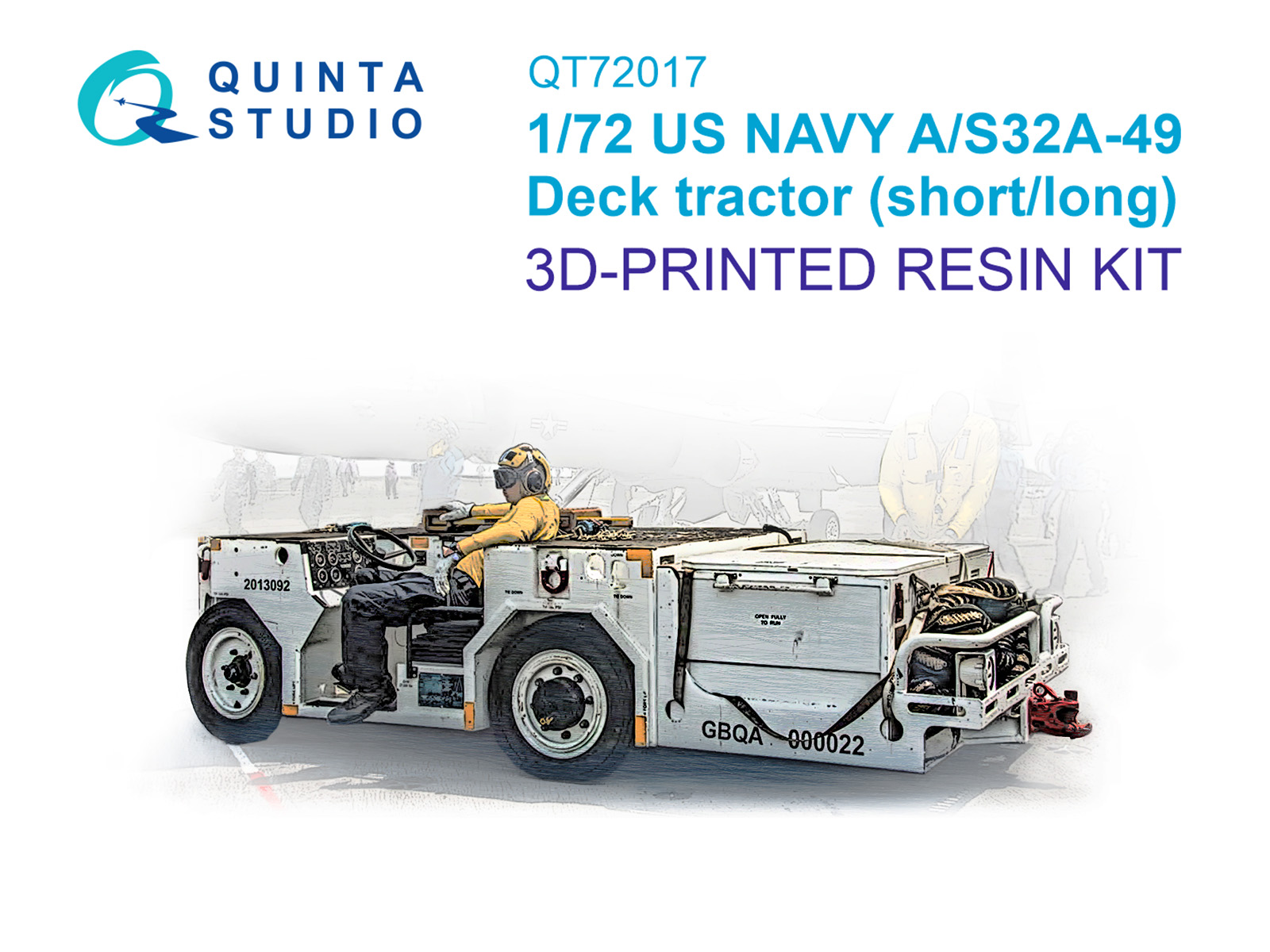 US NAVY AS32A-49 Deck tractor, short/long version, Full kit