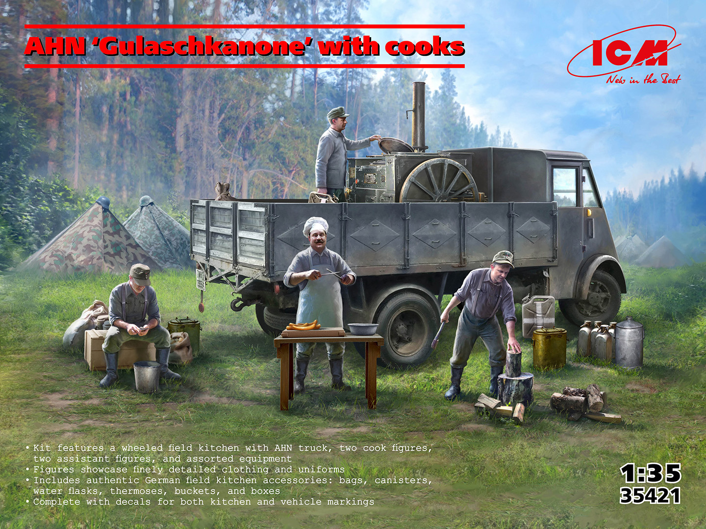 AHN "Gulaschkanone" with Cooks AHN "Gulaschkanone" with Cooks
